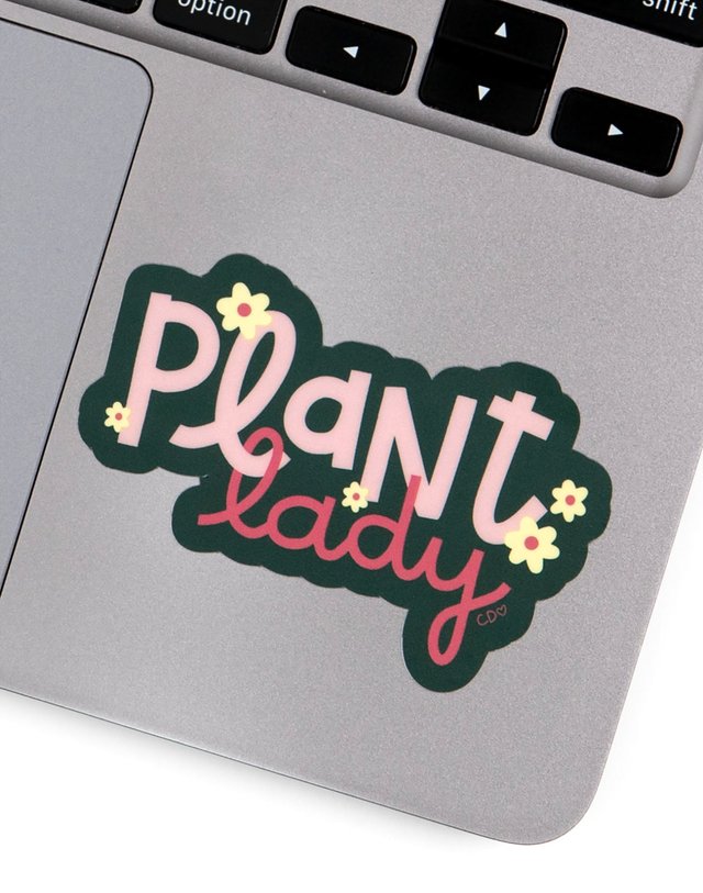 Plant Lady Decal Sticker , 2 of 2