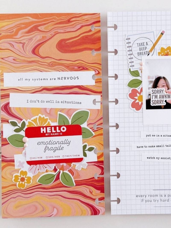 Stamp Set : 4×6 All The Worries , 3 of 5