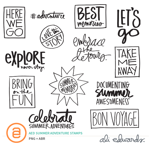 Summer Digital Passport Stamps , 1 of 6