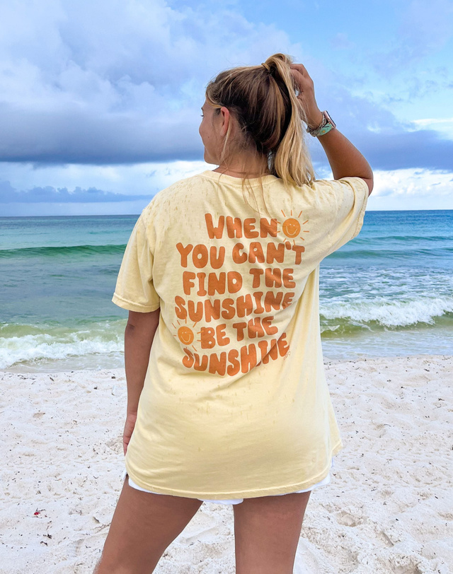 Sunshine Tee - Butter, 1 of 4