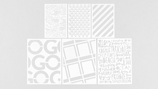Travel Memories Stencil Set, 2 of 5