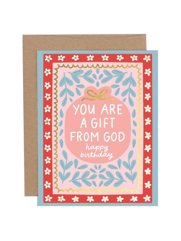 Gift From God Birthday Greeting Card, 1 of 1