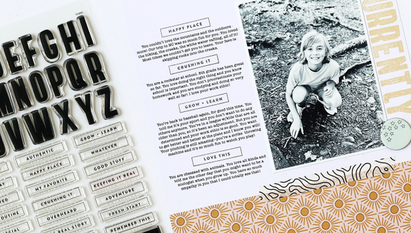 Stamp Set : 6×8 Common Ground by Goldenwood Co, 4 of 9