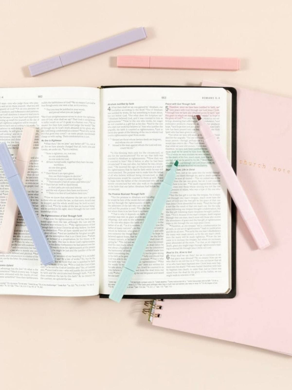 Pastel Highlights – Bible Study Highlighter Set of 6 Colors, 5 of 6