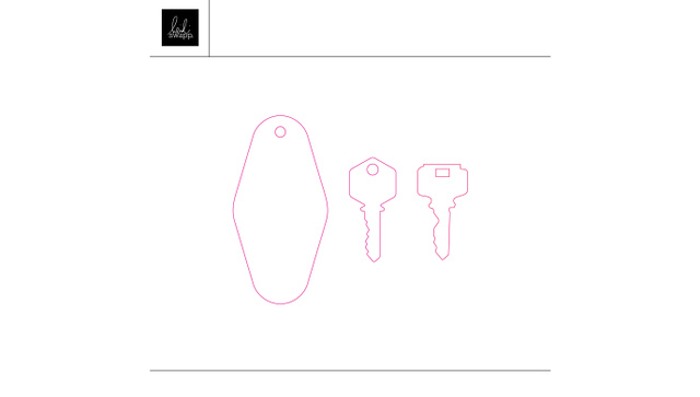 Keychain Cut Files, 1 of 1