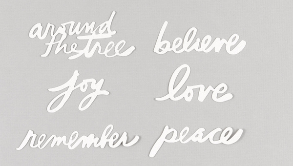 Glitter Cardstock Phrases, 1 of 2