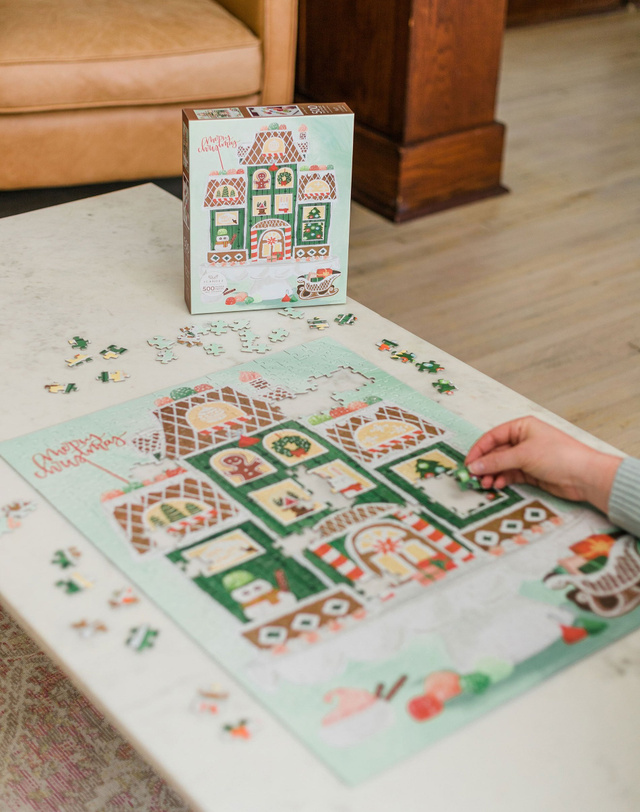 Gingerbread Christmas - 500 Piece Jigsaw Puzzle, 8 of 9