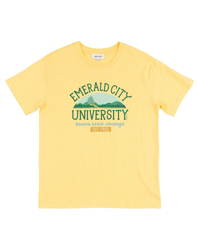 Emerald City University Tee - Butter, 4 of 4