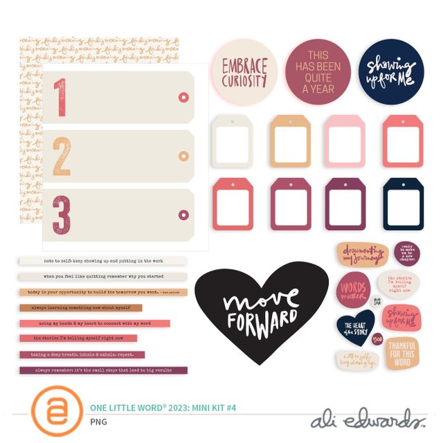 One Little Word® 2023 Digital Mini Kit #4, 1 of 1
