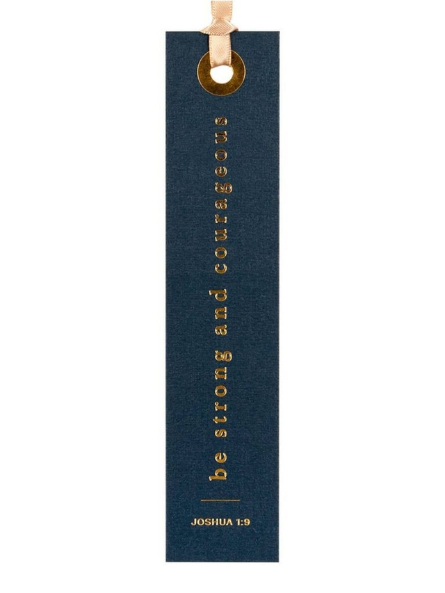 Be Strong And Courageous Scripture Bookmark, 1 of 2