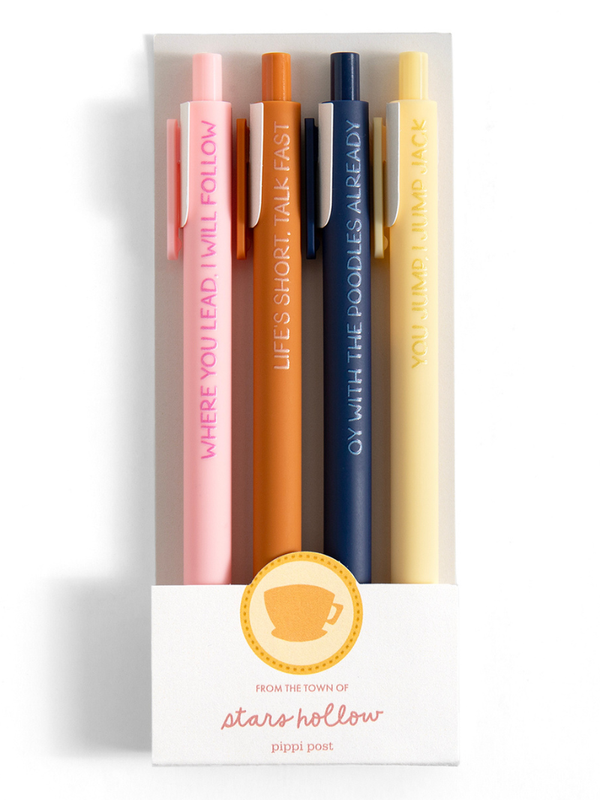 Stars Hollow Quotes Pen Set, 1 of 4
