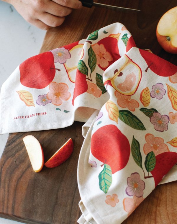 Apple Tree Tea Towel, 2 of 6