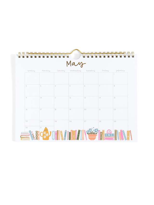 Book Lover's 2027 Spiral Hanging Wall Calendar, 9 of 10