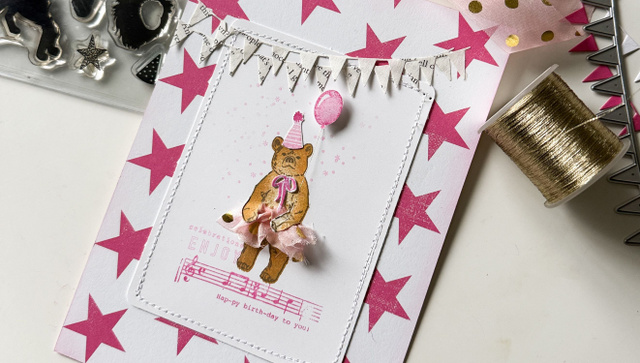 Stamp Set : 6×8 Party Animals, 6 of 6