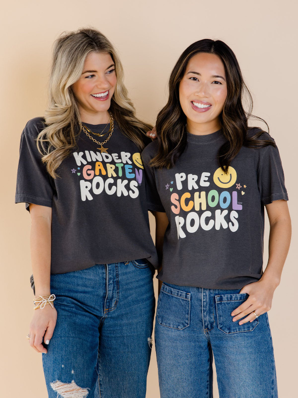 Preschool Rocks Tee - Pepper , 3 of 4