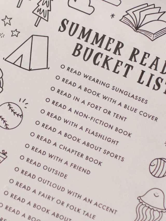 Digital Summer Reading Bucket List, 2 of 4