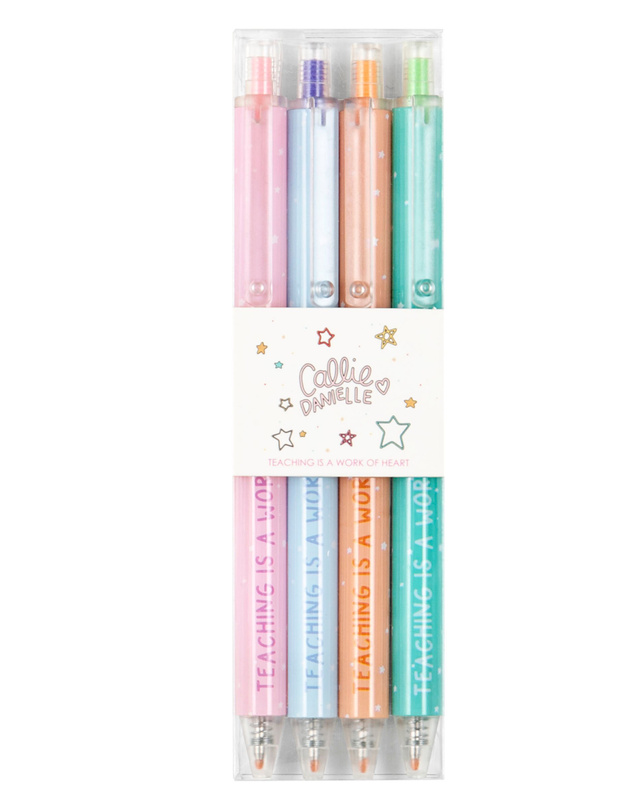 Teaching Is A Work Of Heart Pen Set, 1 of 4