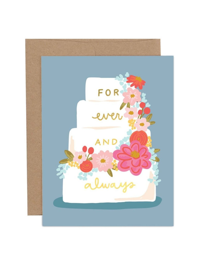 For Ever And Always Greeting Card, 1 of 1