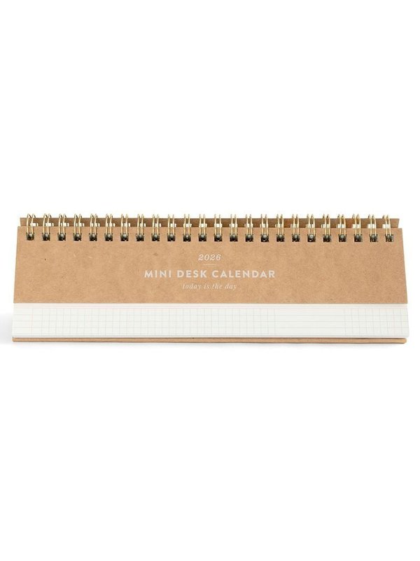2026 Monthly Spiral Mini Desk Calendar, 1 of 7