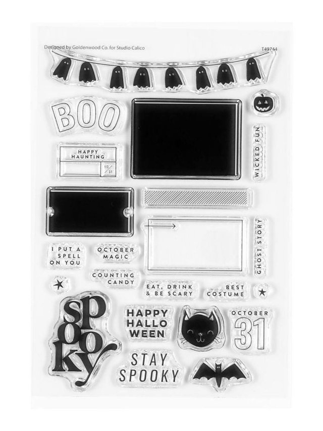 Stamp Set : 4×6 Stay Spooky by Goldenwood Co, 1 of 4