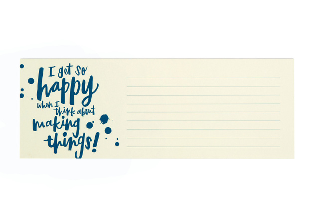 I Get So Happy Notepad, 1 of 1
