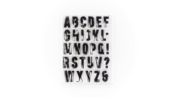 Alphas Are Awesome #28 6×8 Stamp Set, 1 of 2