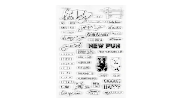 Stamp Set : 6×8 Little Ones, 1 of 2