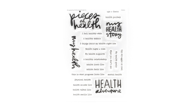 Pieces of Health 4×6 Stamp Set, 1 of 3