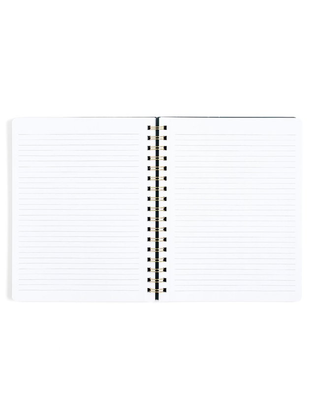 Midnight Flora & Fauna Spiral Notebook, 4 of 4