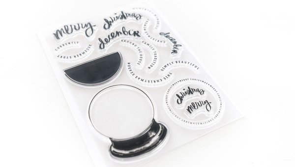 Merry Christmas 6×8 Stamp Set, 2 of 3