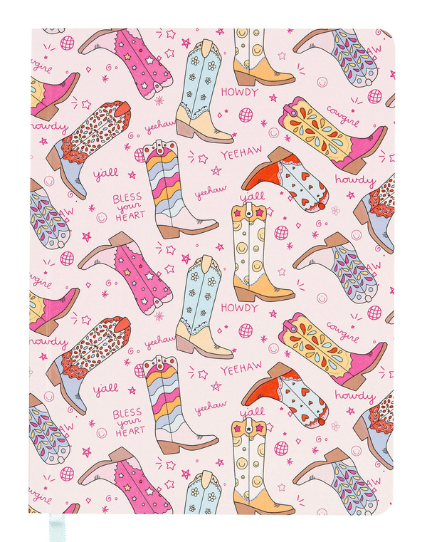 Western Cowgirl Boots Soft Flex Perfect Bound Journal, 1 of 4