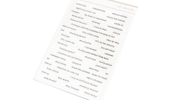 One Little Word® 2024 Mini Kit #3, 8 of 9