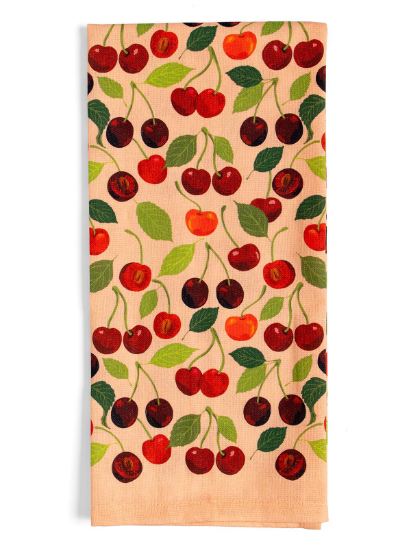 Cherry Grove Kitchen Tea Towel, 3 of 6