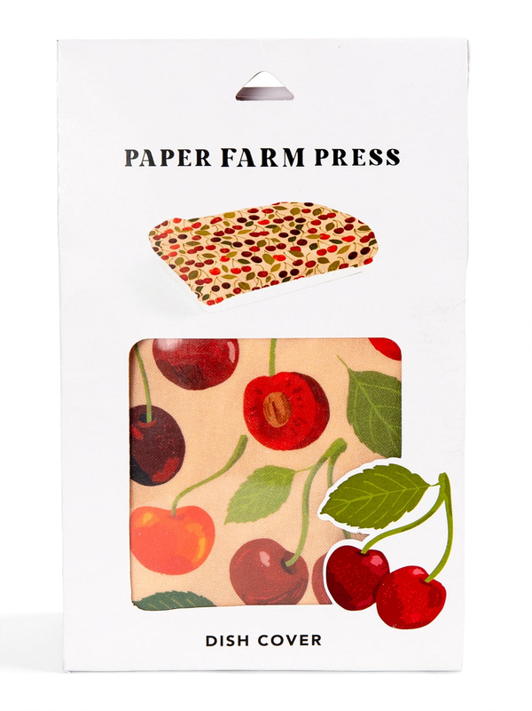 Cherry Grove Reusable Fabric Dish Cover, 3 of 4