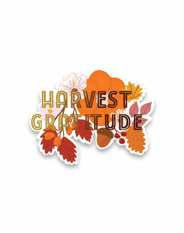 Harvest Gratitude Sticker, 1 of 2
