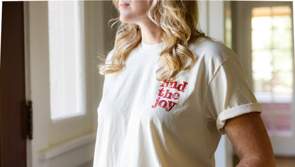 Find The Joy Tee - Ivory, 1 of 4