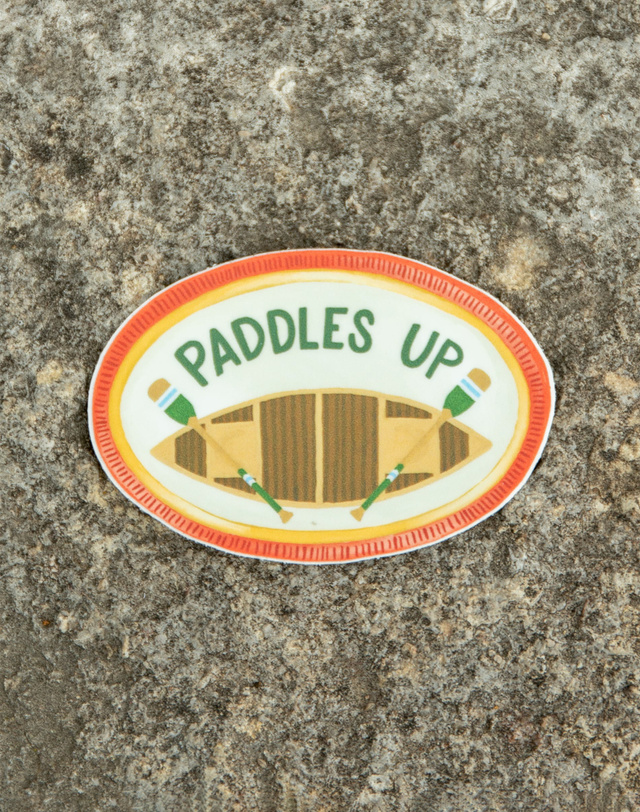 Paddles Up Decal Sticker, 2 of 4