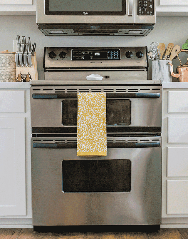 Tiny Floral Kitchen Towel Set, 7 of 7