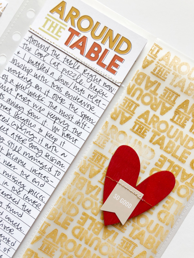 Around The Table, 3 of 3