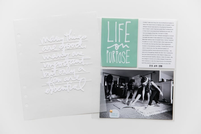 Life On Purpose, 1 of 3
