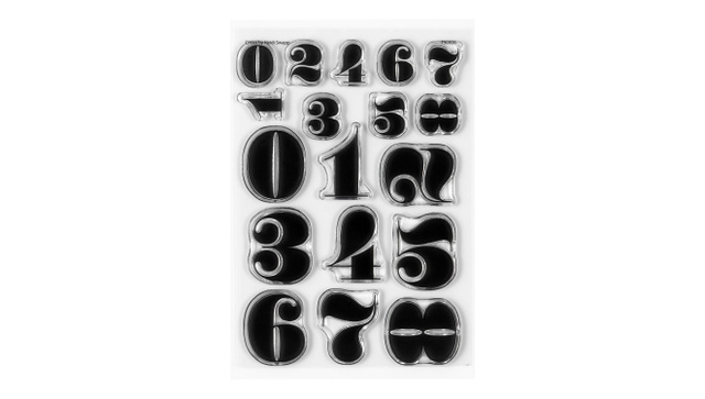 Stamp Set : 4×6 Circus Number, 1 of 2