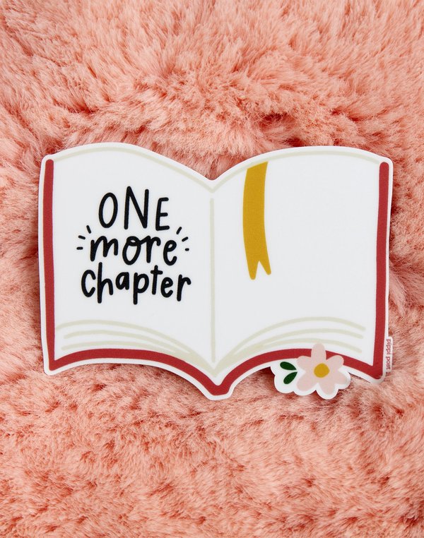 One More Chapter Decal Sticker, 2 of 3