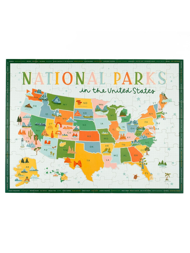 National Parks in the United States - 110 Piece Jigsaw Puzzle, 6 of 7