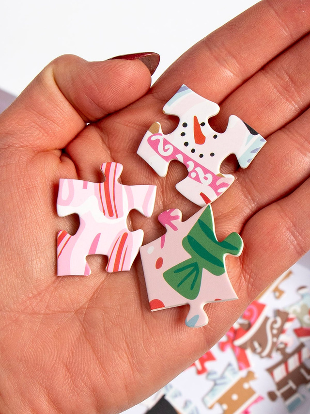 Gingerbread Square - 500 Piece Christmas Jigsaw Puzzle, 5 of 7
