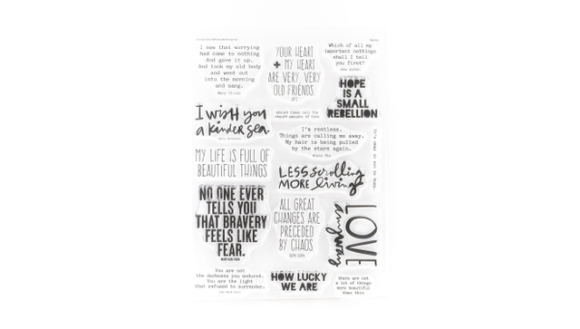 Stamps Are Fun 6×8 Stamp Set - March 2026, 1 of 2