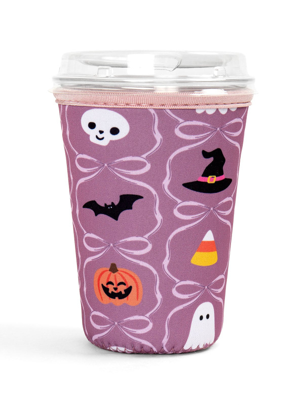 Spooky Cute Halloween & Bows Drink Sleeve, 4 of 5