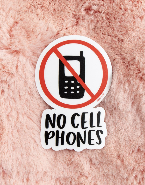 No Cell Phones Decal Sticker, 2 of 5