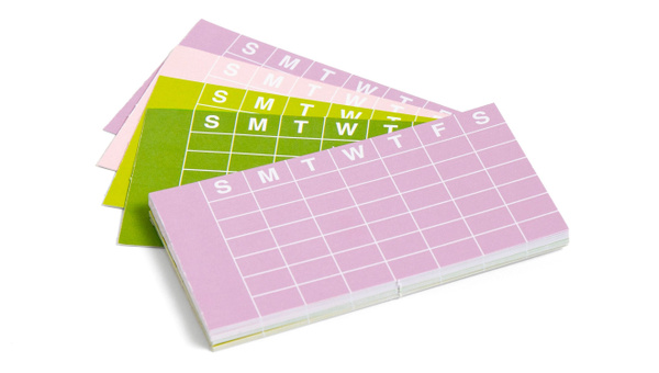 Calendar Notepad - 2×3.75 Brights, 2 of 3