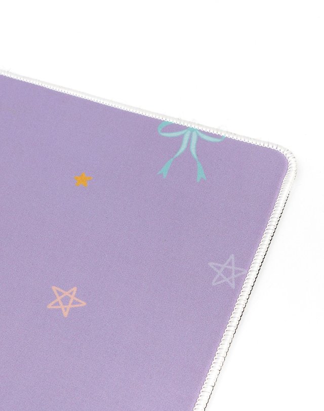 Smiley Faces & Coquette Bows Large Desk Mat, 2 of 4