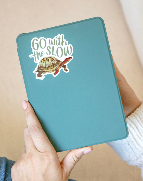 Go With The Slow Decal Sticker, 2 of 3